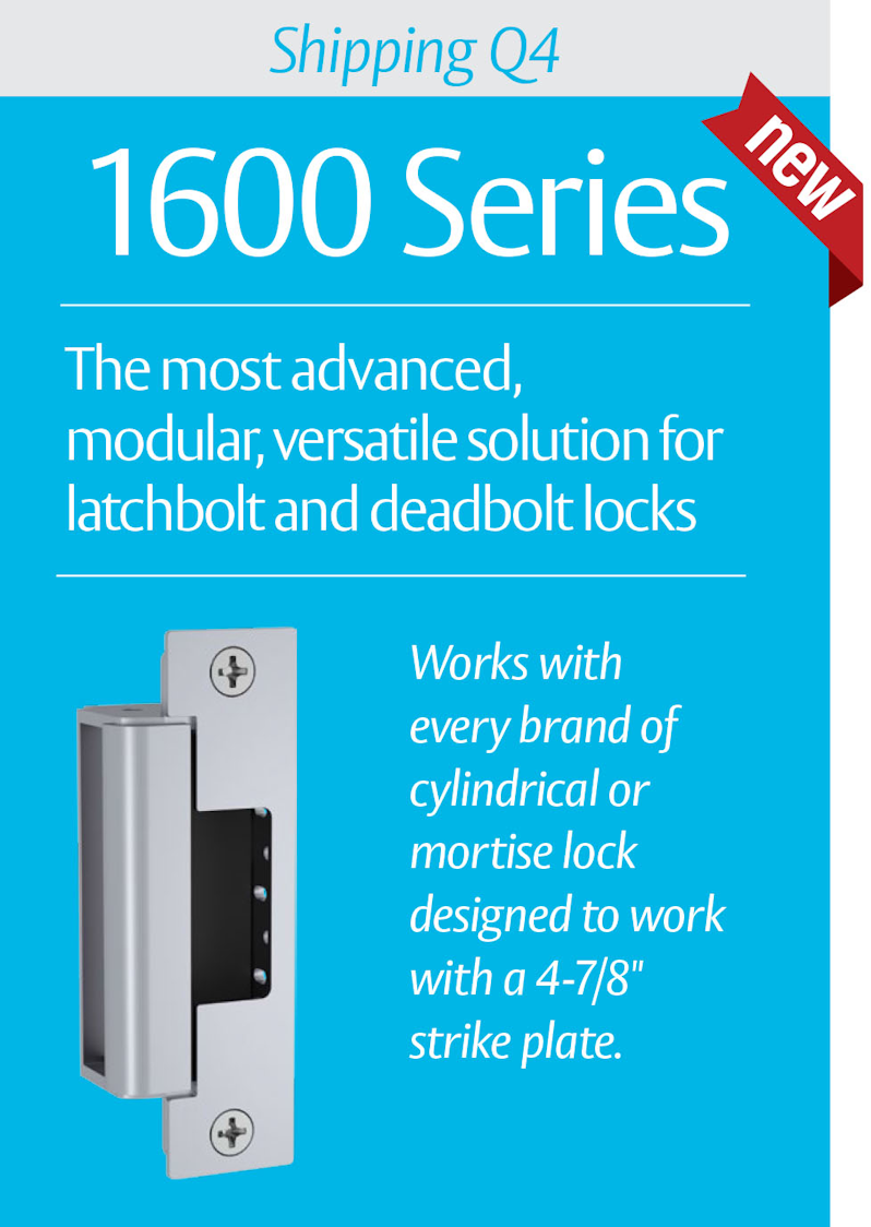 HES 1600 Series Electric Strike Locksmith Ledger