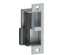 Trine 4100 strike with Schlage faceplate Trine 4100 strike with Schlage faceplate