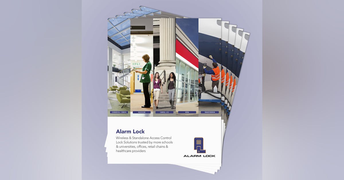 Alarm Lock FullLine Catalog Locksmith Ledger