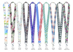 Designer lanyards from Lucky Line Designer lanyards from Lucky Line