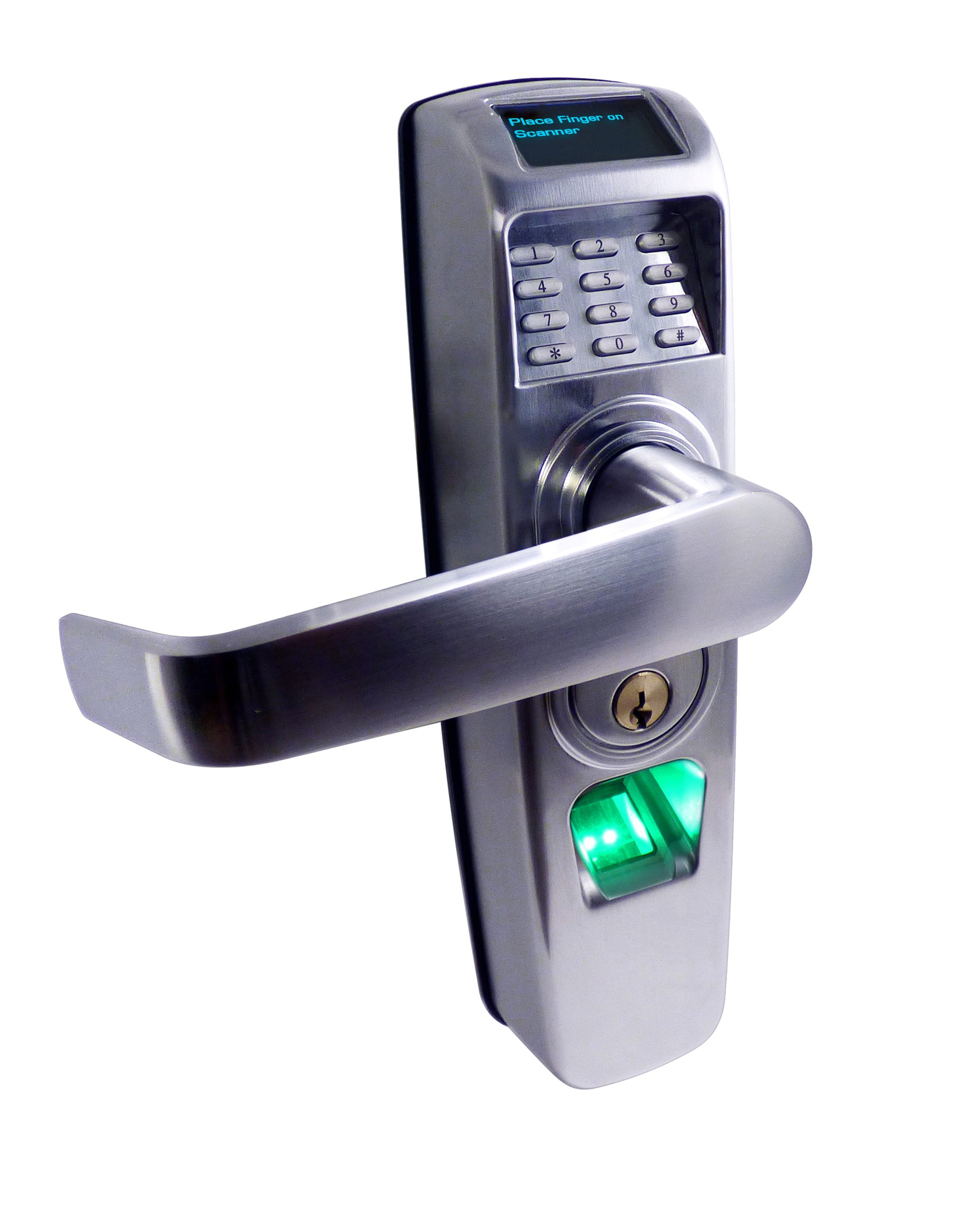 Westinghouse Security's RTS lock, outside view