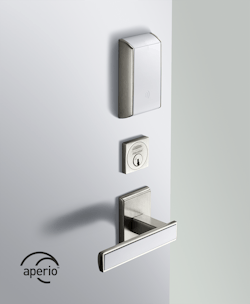 With ASSA ABLOY&apos;s IN100 Aperio&circledR; wireless lock, remote lock/unlock can be accomplished in less than 10 seconds.
