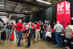 Record attendance at the 2017 HL Flake tradeshow