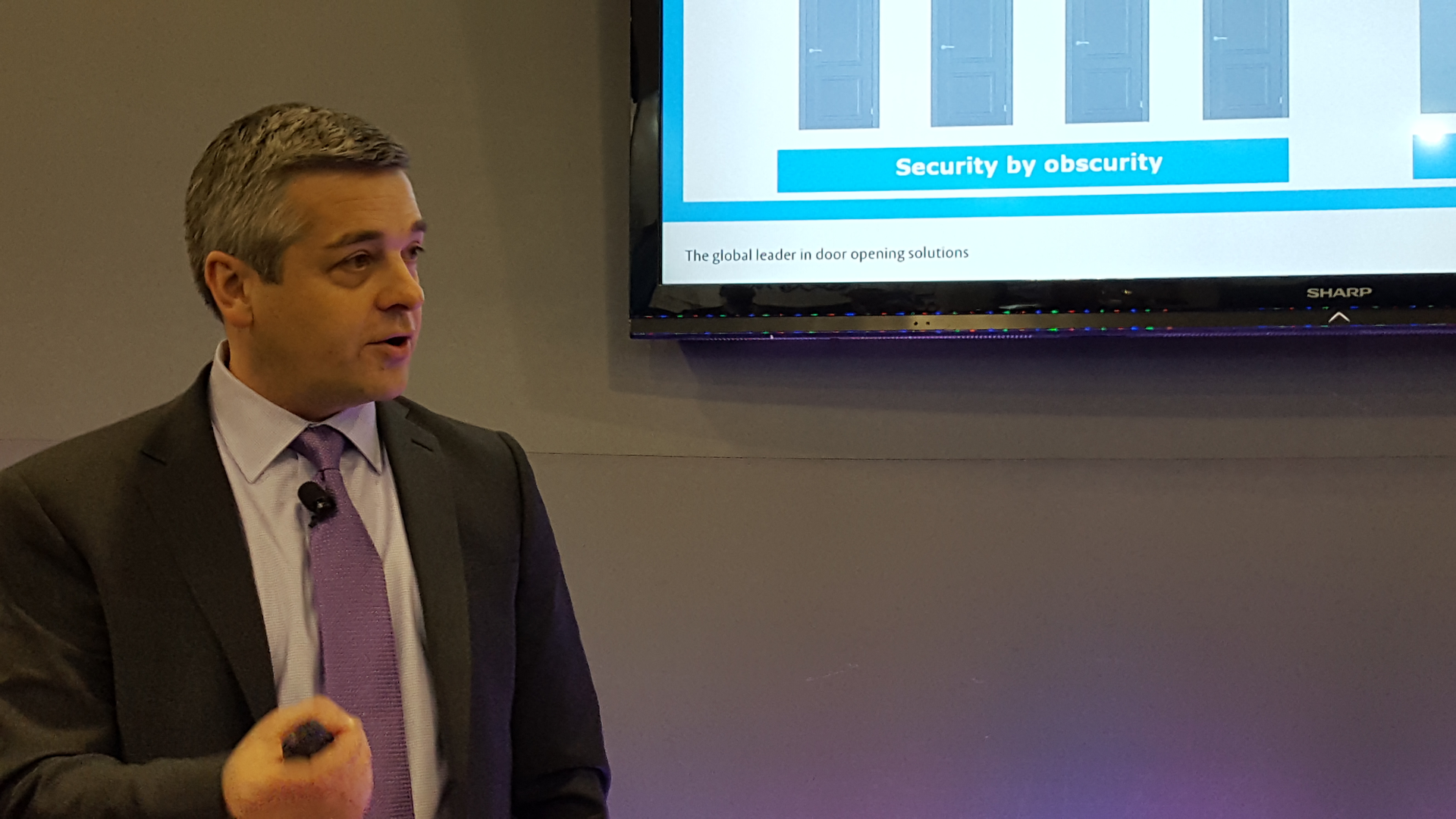 Martin Huddart at ISC West 2017