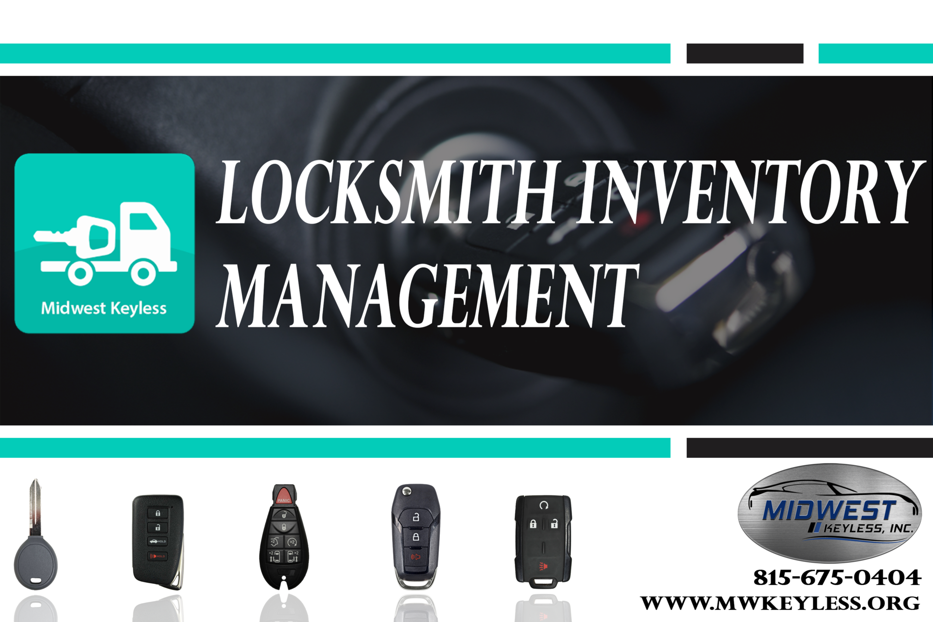 Midwest Keyless Locksmith Inventory App Locksmith Ledger