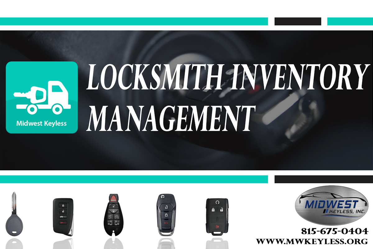 Midwest Keyless Locksmith Inventory App | Locksmith Ledger