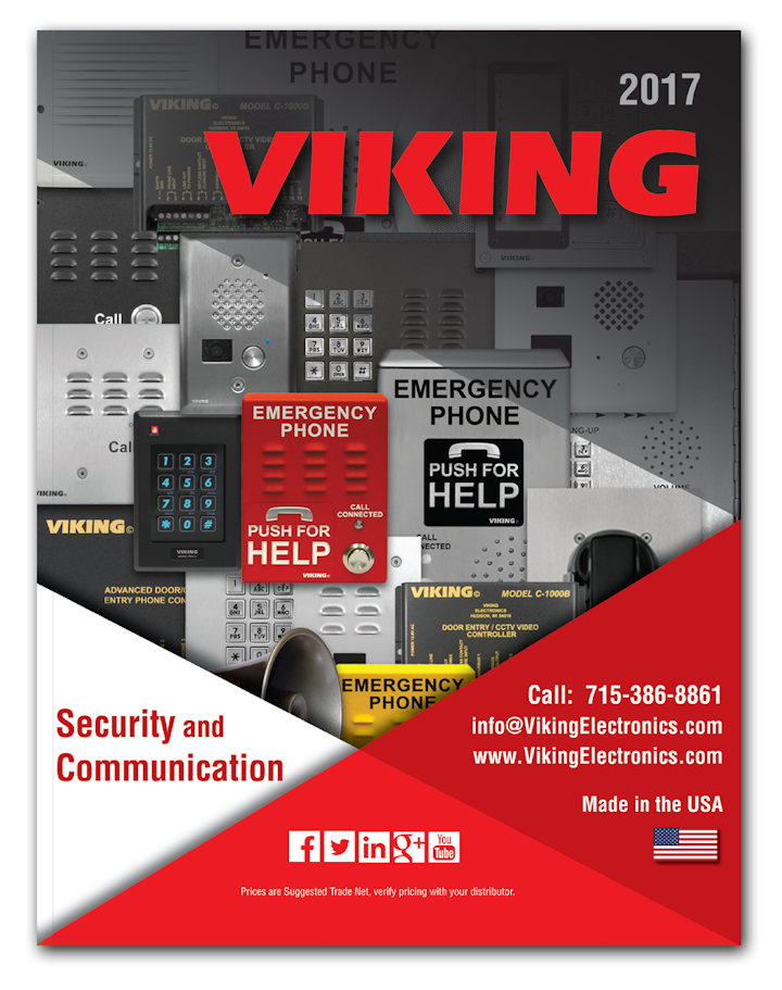 Viking Electronics Releases Summer 2017 Catalog Locksmith Ledger