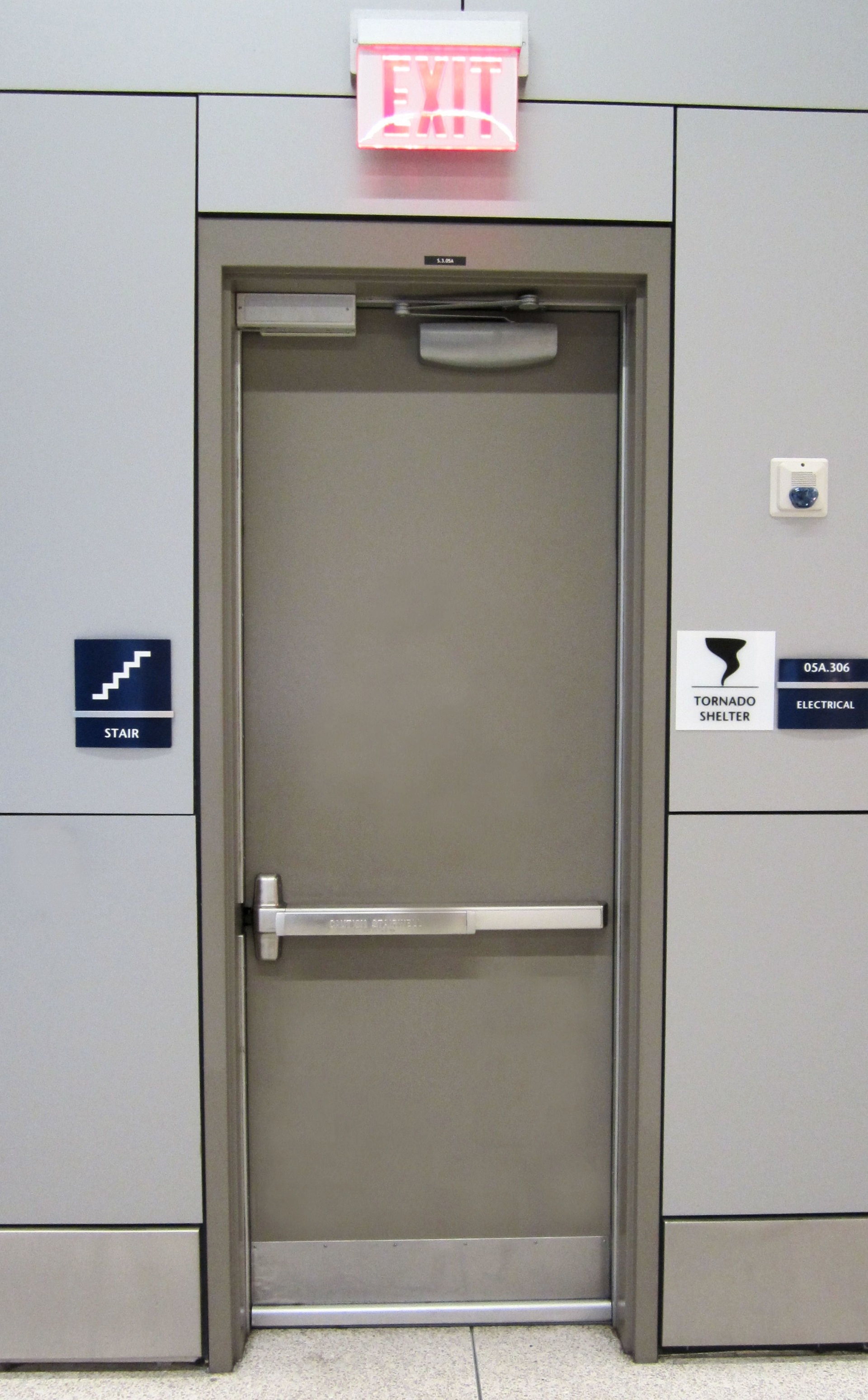 The current model codes do not prohibit electromagnetic locks on doors that are also equipped with panic hardware.