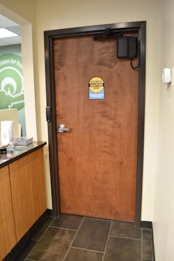 Installed components within the Loc Doc offices Installed components within the Loc Doc offices