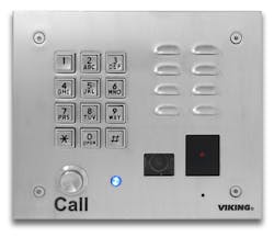 Viking Electronics K-1775-IP all-in-one VoIP entry phone system Viking Electronics K-1775-IP all-in-one VoIP entry phone system
