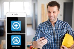 ClareControls setup via smartphone ClareControls setup via smartphone