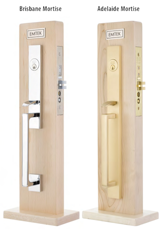 Emtek Pocket Door Mortise Locks From Emtek An Assa Abloy