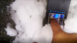 Multi Spectral technology reads through rain snow dirt or damaged skin