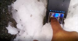 Multi Spectral technology reads through rain snow dirt or damaged skin