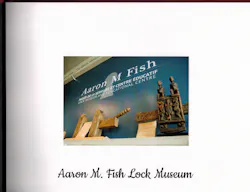Aaron M. Fish Lock Museum signage Aaron M. Fish Lock Museum signage