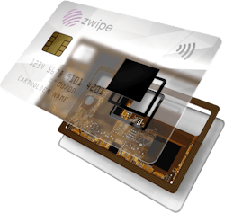 Biometric-enabled card from Zwipe Biometric-enabled card from Zwipe