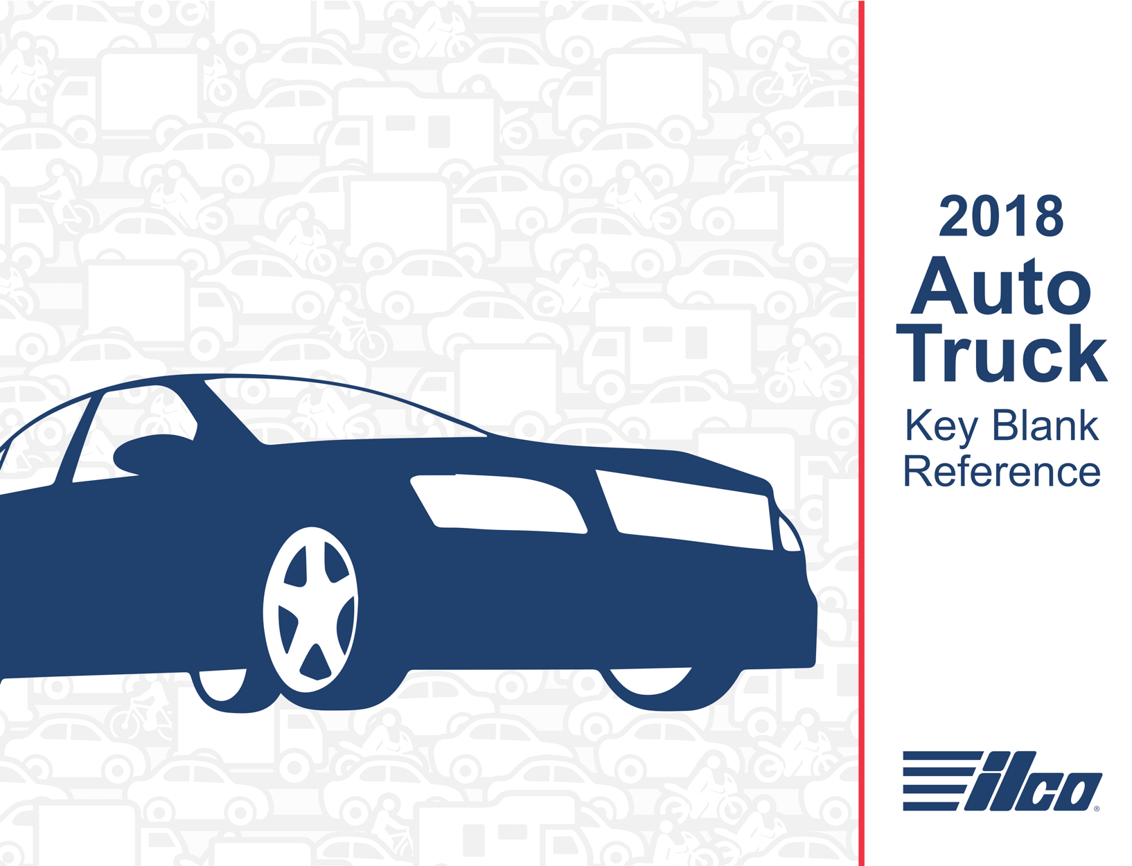 Ilco 2018 Key Blank Reference