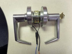 Electrified lever lock Electrified lever lock