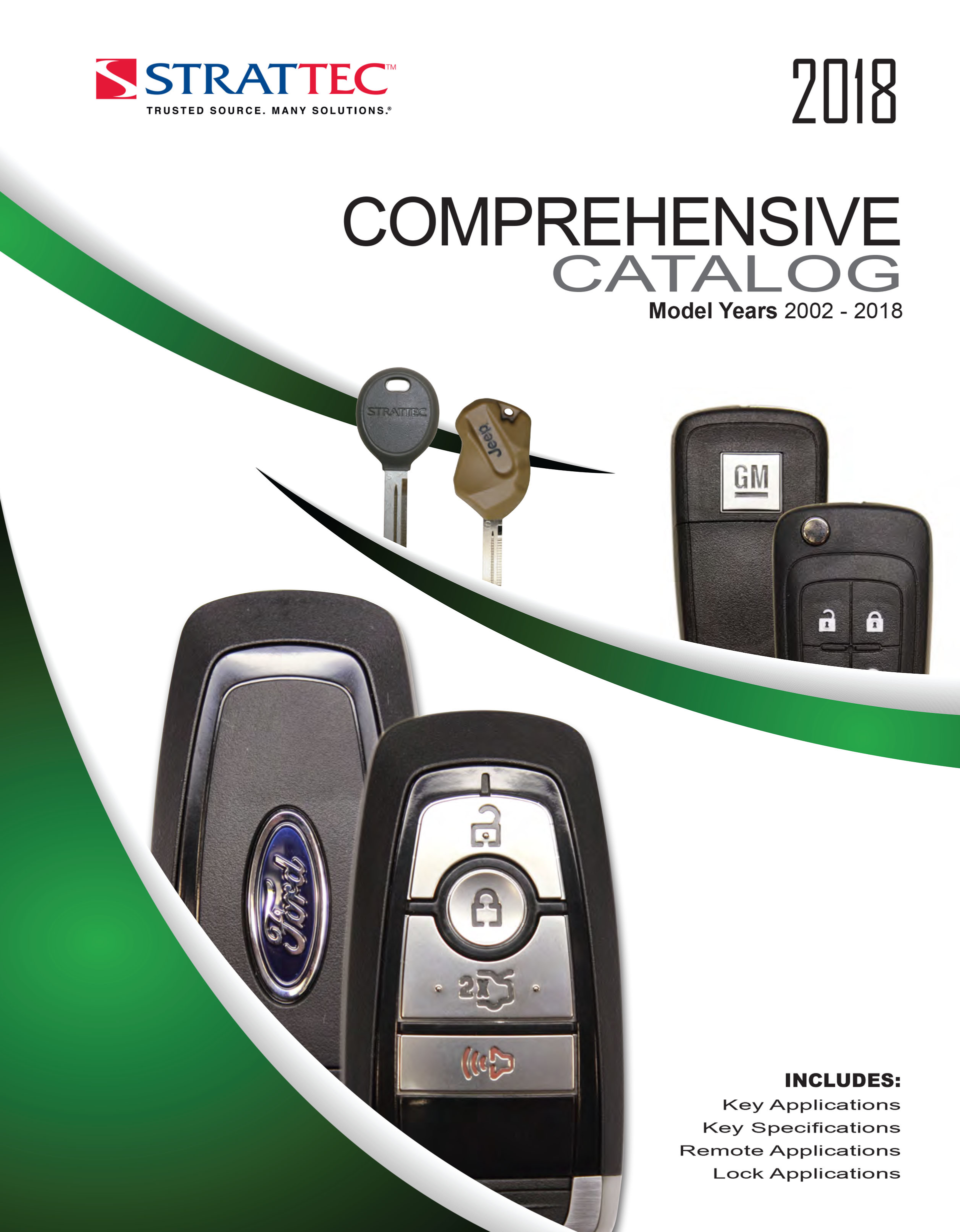 STRATTEC's 2018 Comprehensive Catalog