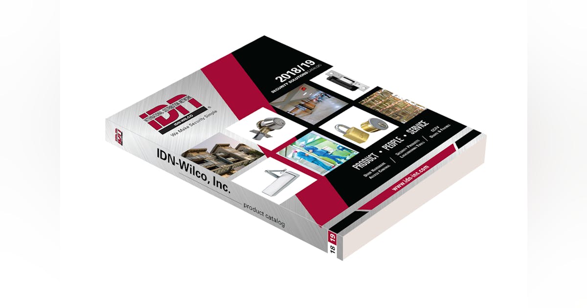 IDNWILCO Releases 2018/2019 Print Catalog Locksmith Ledger