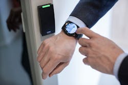 Smartwatch as access control credential Smartwatch as access control credential
