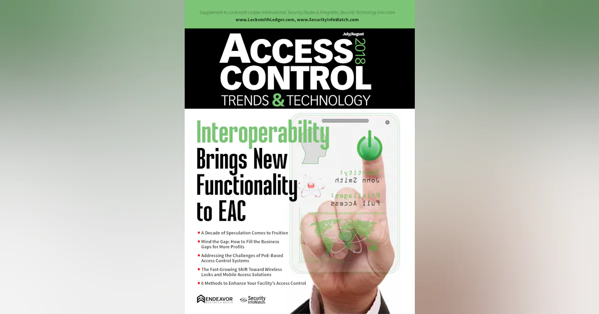 Special Supplement: Access Control Trends & Technologies 2018 ...