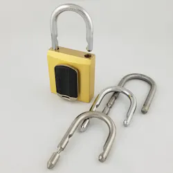 Capitol's interchangeable shackle system Capitol's interchangeable shackle system