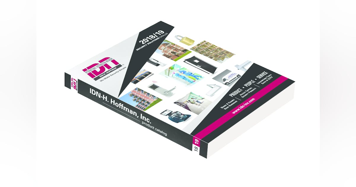 IDNH. Hoffman Releases 2018/2019 Print Catalog Locksmith Ledger