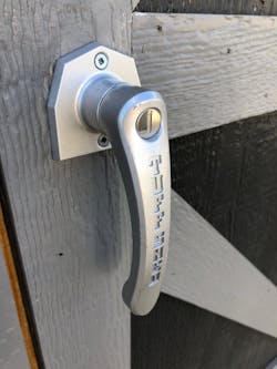 Tuff tool shed lock