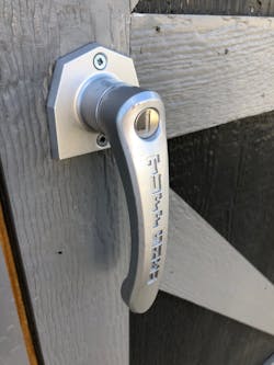 Tuff tool shed lock Tuff tool shed lock