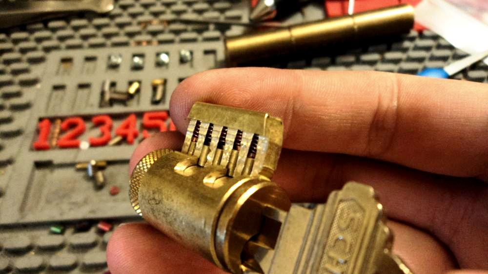 Mechanical locks provide physical security foundation