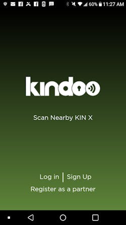 Kindoo app manages access
