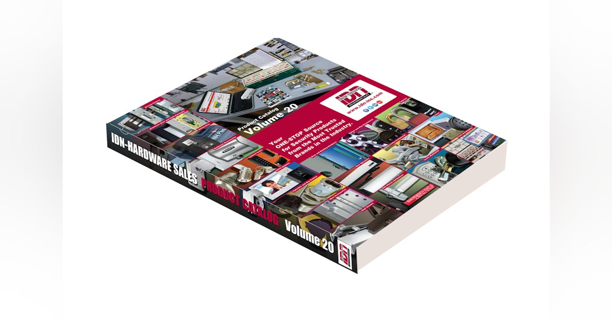 IDNHardware Sales Releases 2019 Print Catalog Locksmith Ledger