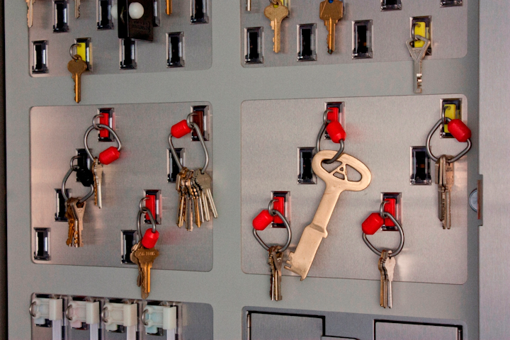 Institutional Application Of Key Cabinets Locksmith Ledger