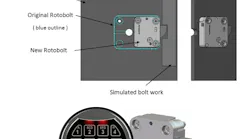 LP Locks' electronic safe lock