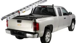 Bolt cable lock, Chevy truck version, secures ladder