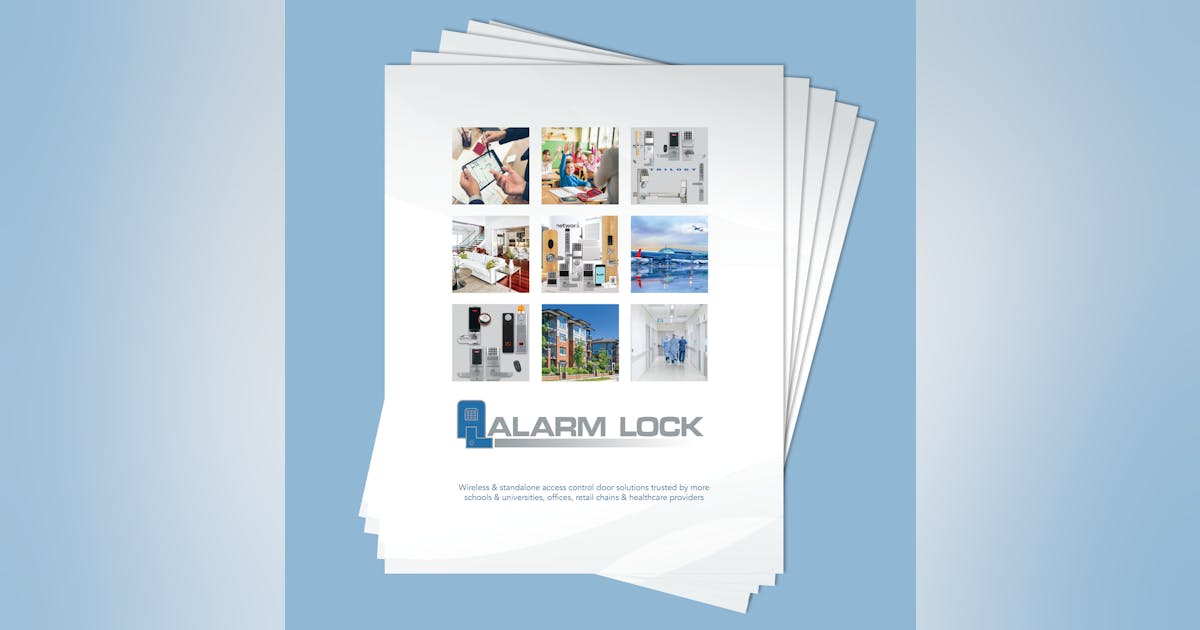 Alarm Lock Releases New Full Line Catalog Locksmith Ledger