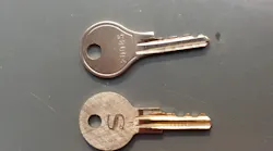 Top key=impressioned. Bottom key: example key