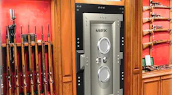 Merik safes feature S&G or KabaMas electronic locks