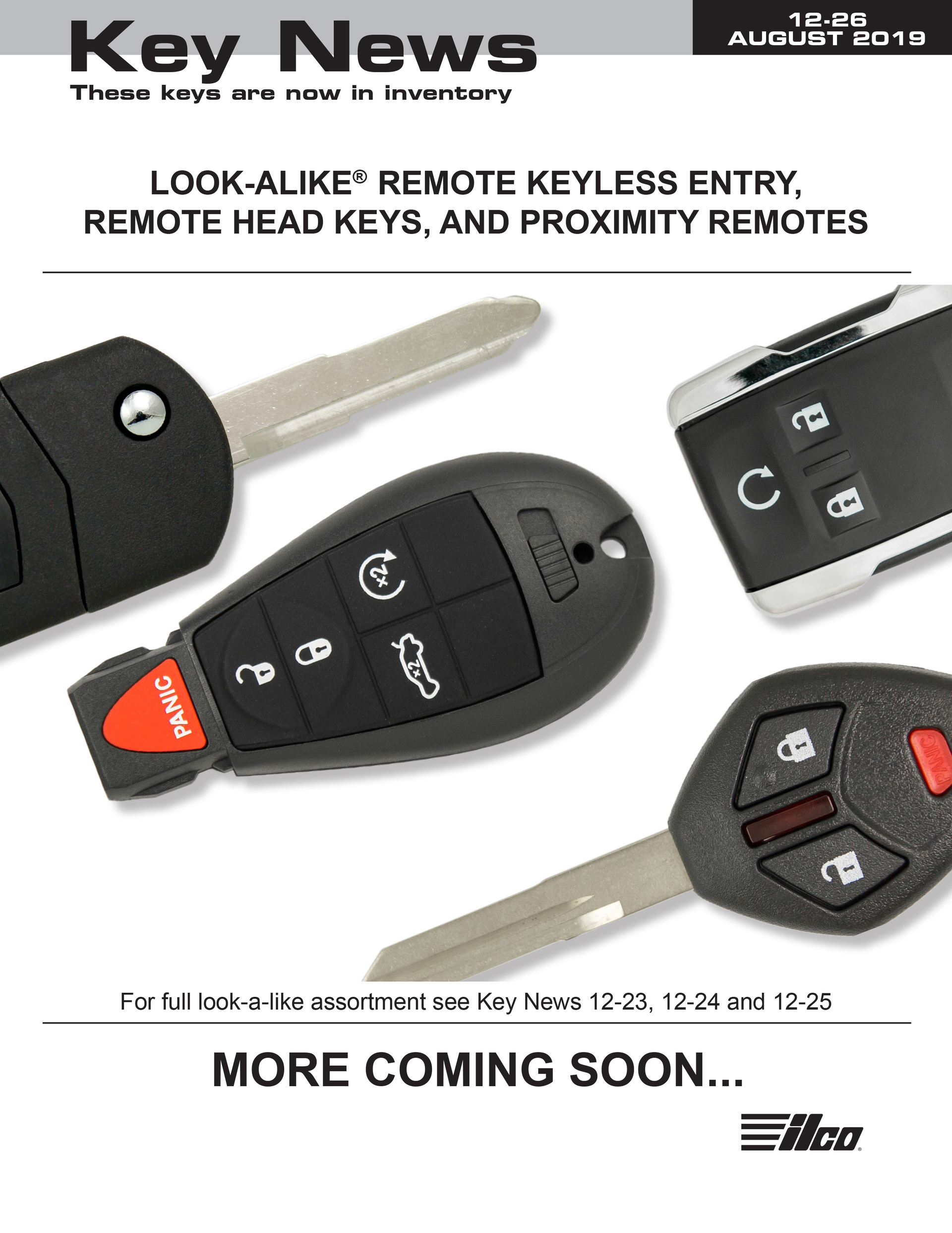 New Look-Alike Remotes from Ilco