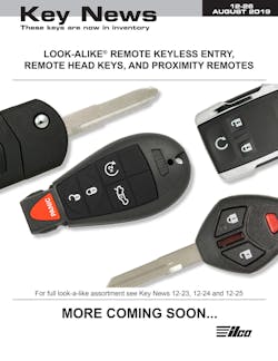New Look-Alike Remotes from Ilco New Look-Alike Remotes from Ilco