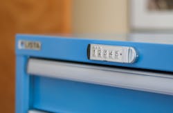 Lista cabinet with MicroIQ lock Lista cabinet with MicroIQ lock