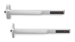 Von Duprin RU option is a retrofit kit for exit devices that enables remote undogging for centralized lockdown