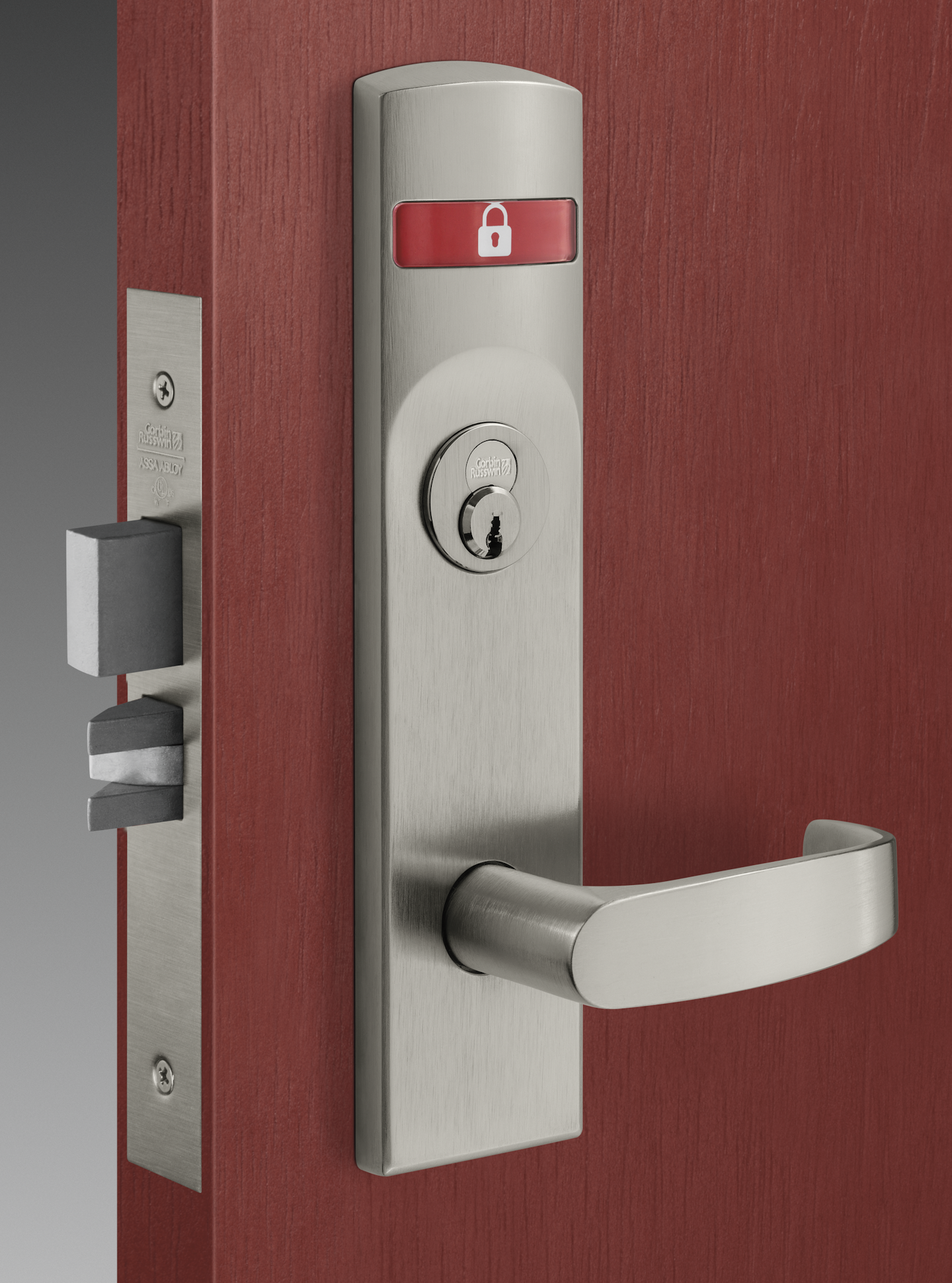 Corbin Russwin Mortise Status Indicator From Corbin Russwin Inc., An ASSA ABLOY Group Brand