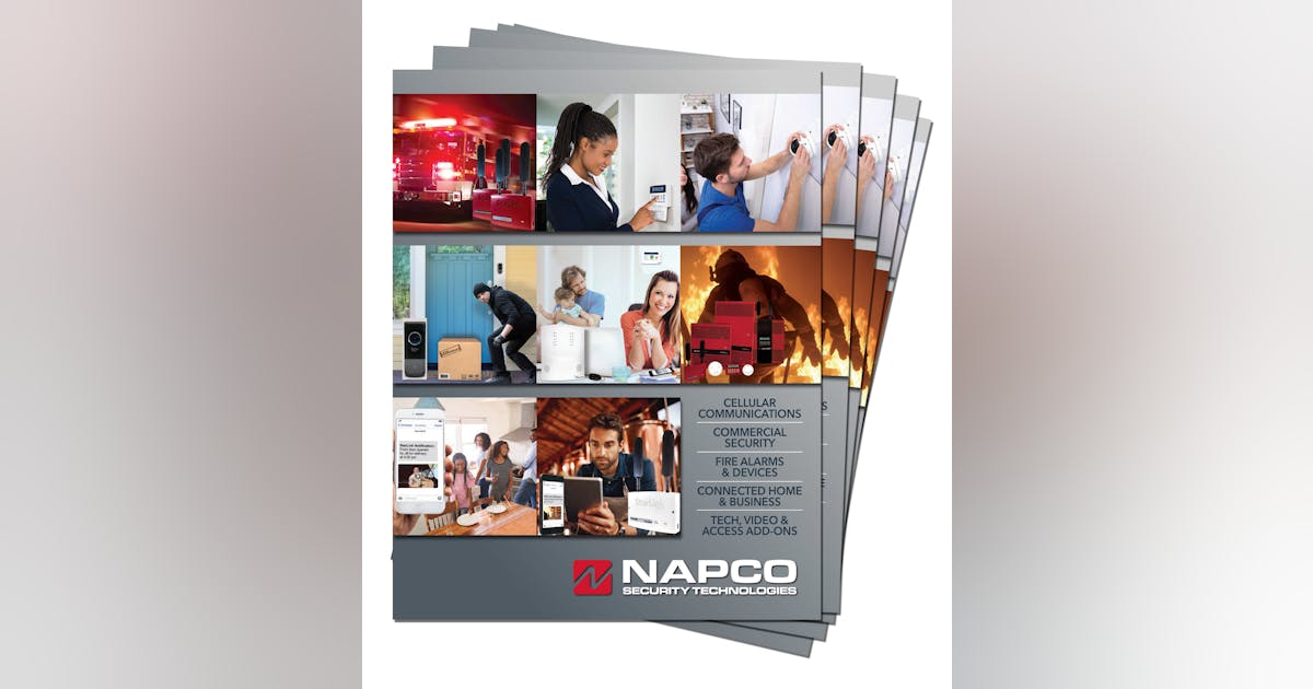 New Napco Professional Security Solutions Catalog Available Locksmith