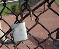 Open padlocks e can present significant security vulnerabilities to facilities.