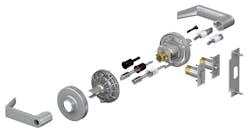 As a modular lock, the ALX Series features a patent-pending chassis design that supports most functions and all cylinder applications. As a modular lock, the ALX Series features a patent-pending chassis design that supports most functions and all cylinder applications.