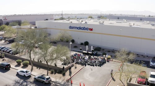 dormakaba&apos;s new facility is 100,000 square feet.