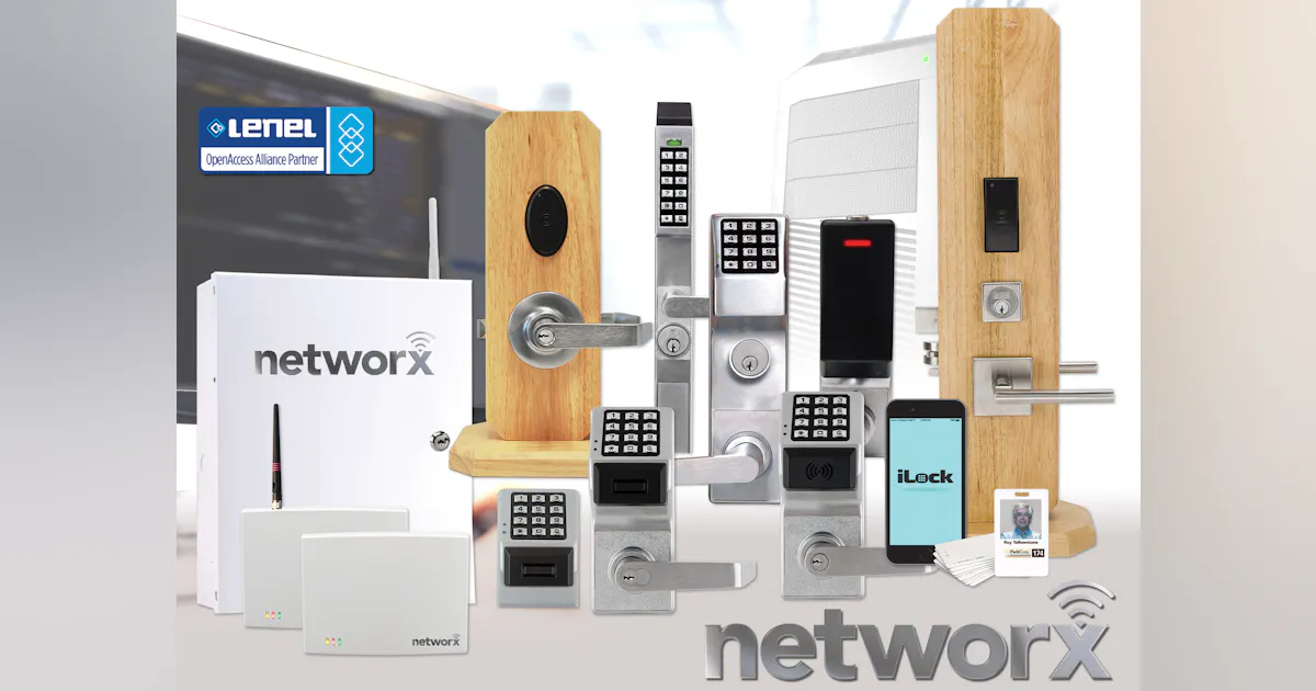 Emergency Lock System Web Alarm Lock Wireless Networx Locks Certified for Lenel Version 7.6 ...