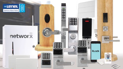 Alarm online lock video